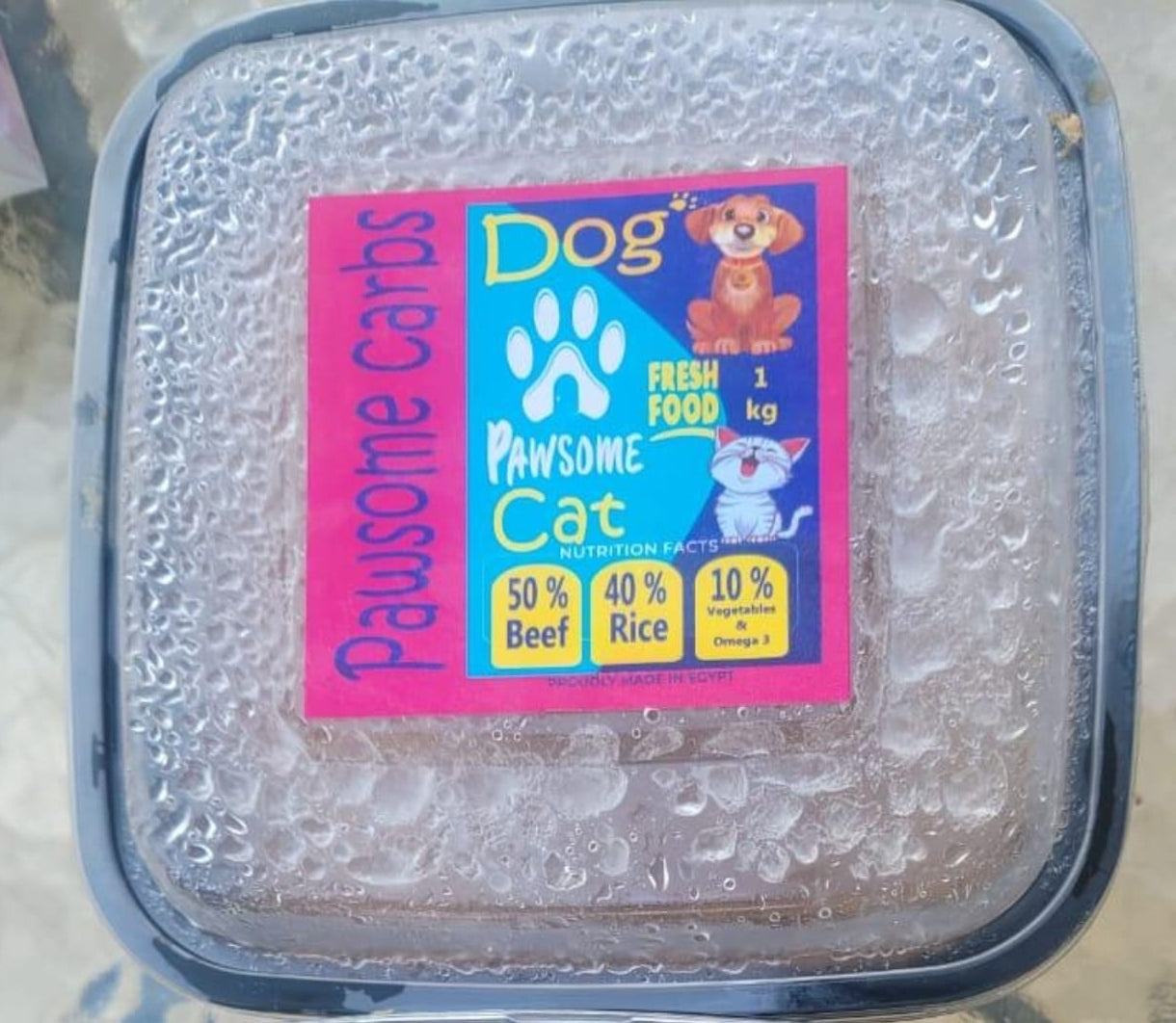 Pawsome Carbs بوسم رز