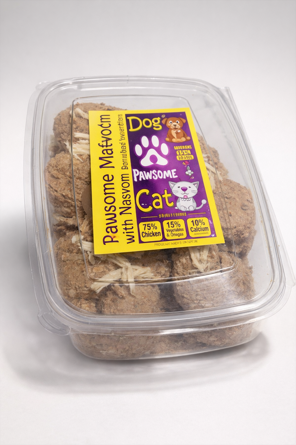 Pawsome Mafroom  with Nasayer Beef or Chicken ( box )