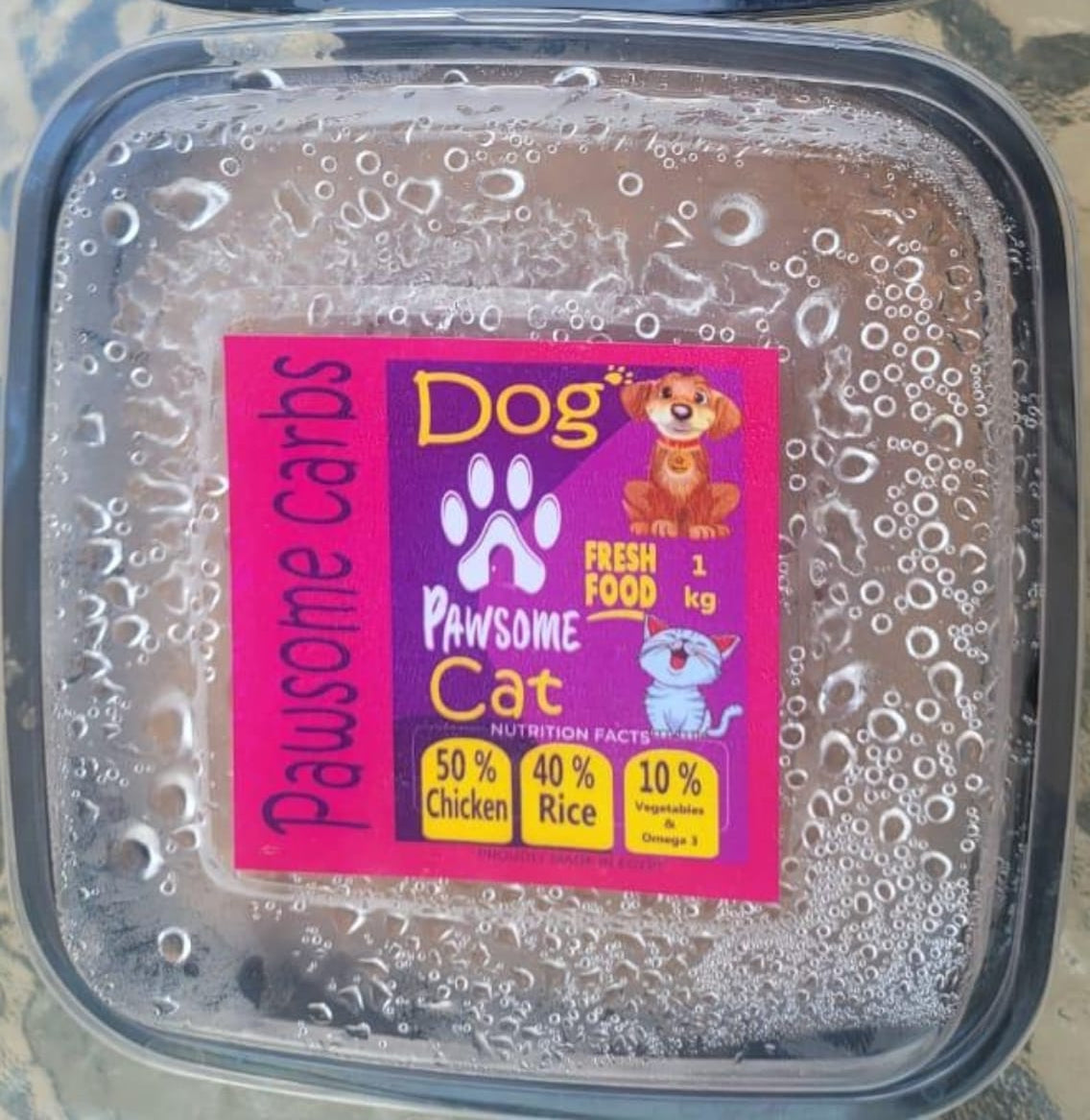 Pawsome Carbs بوسم رز